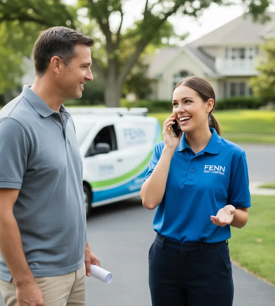 Fenn Pest Control customer support in Frankford